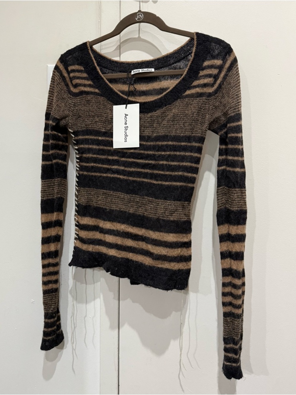 Acne Studios Stripes Alpaca Wool Knit [XS]